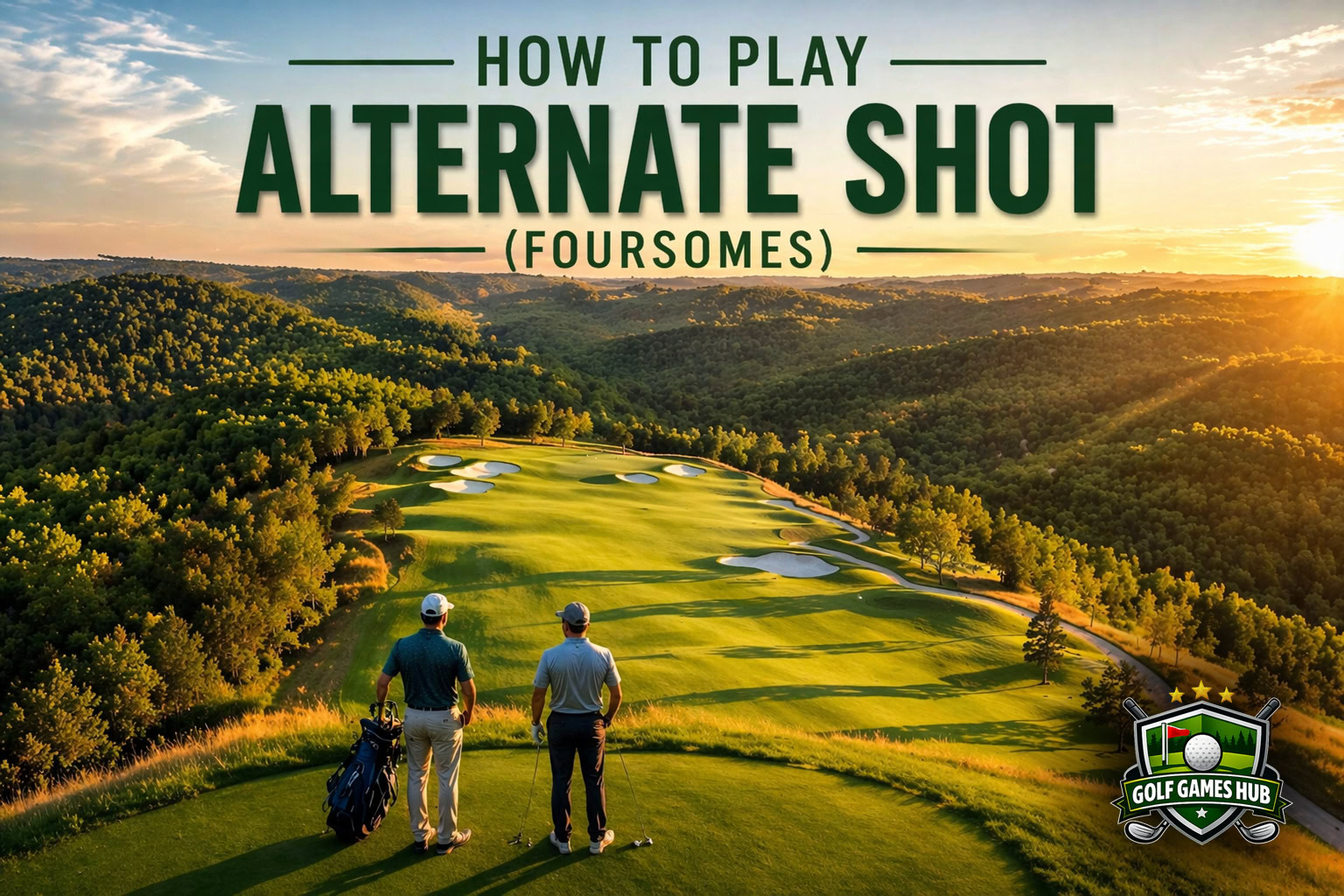 How to Play Alternate Shot Golf (Foursomes): The Format That Separates Real Partners from Riding Buddies