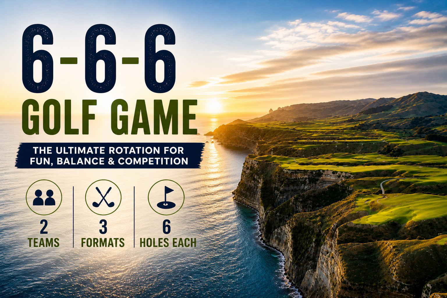 How to Play 6-6-6 Golf (Round of Three): The Format That Changes Every 6 Holes