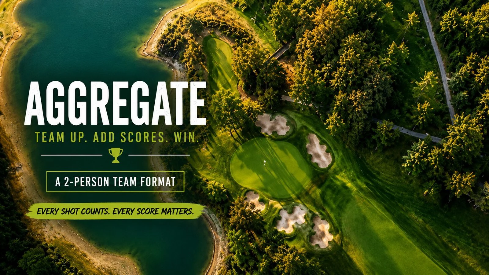 How to Play Aggregate Golf (Combined Score): The 2-Person Format Behind Every Club Tournament