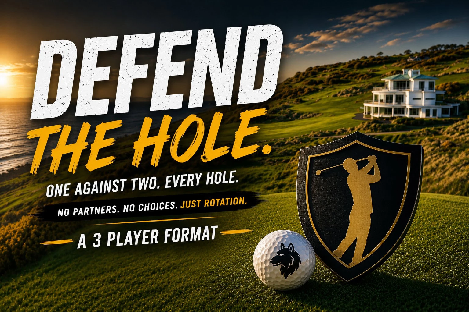 How to Play Defender Golf: Rules, Scoring & Why It’s the Best Golf Game for a Threesome