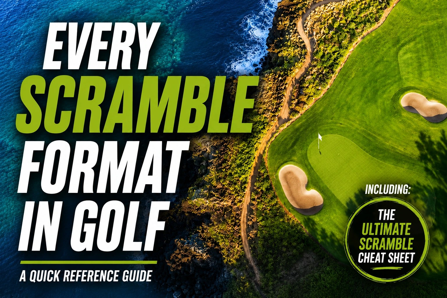 Scramble vs Shamble vs Texas vs Bramble vs More: All 17 Scramble Formats Explained