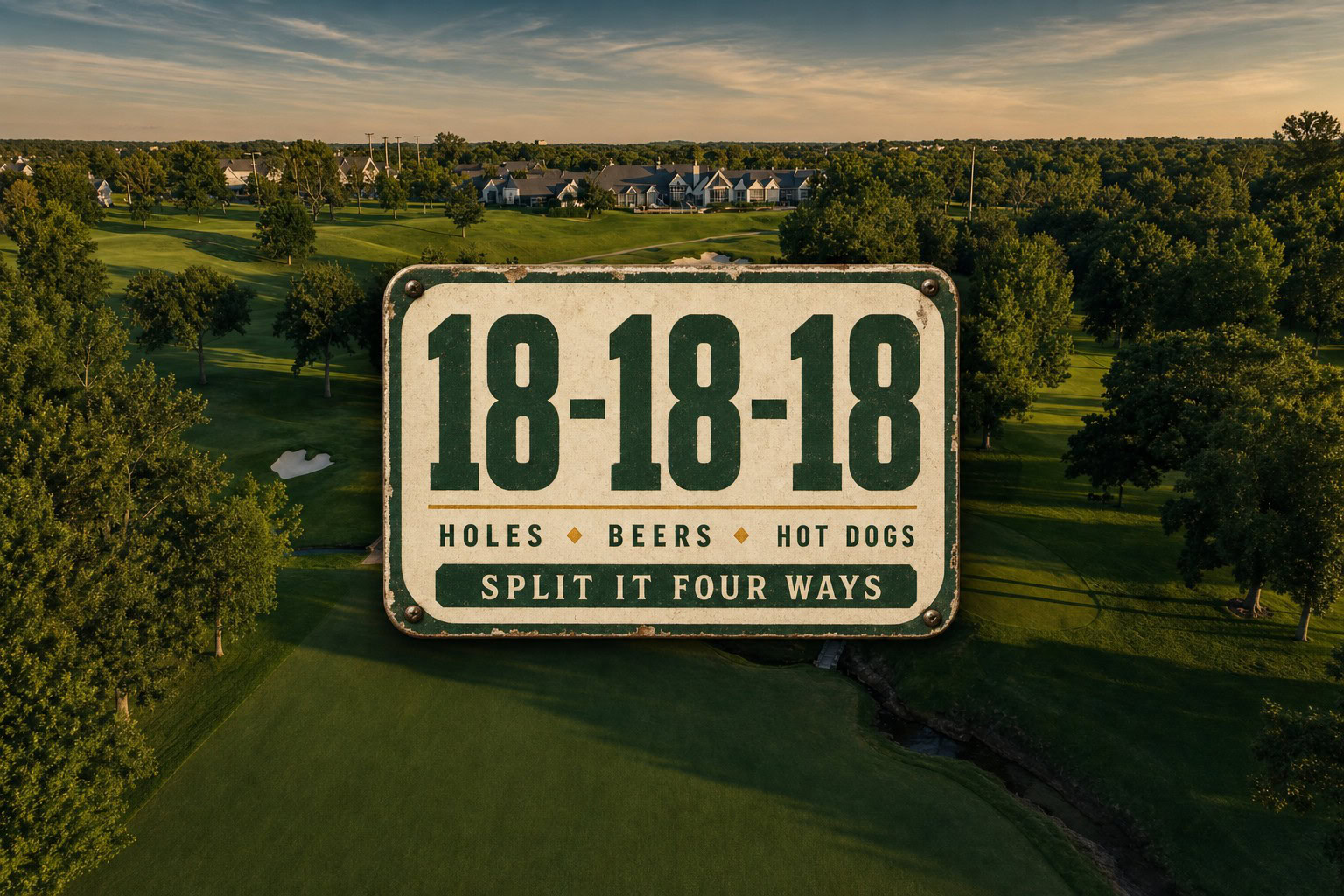 The 18-18-18 Golf Challenge: 18 Holes, 18 Beers, 18 Hot Dogs