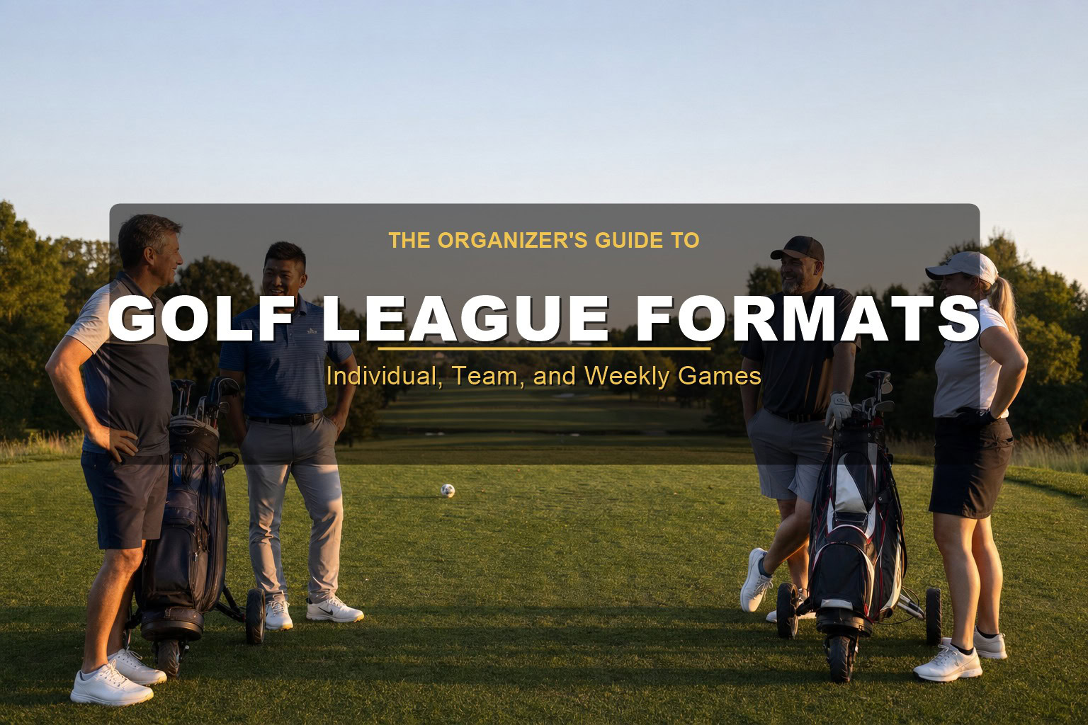 Golf League Formats: How to Choose the Right One for Your League