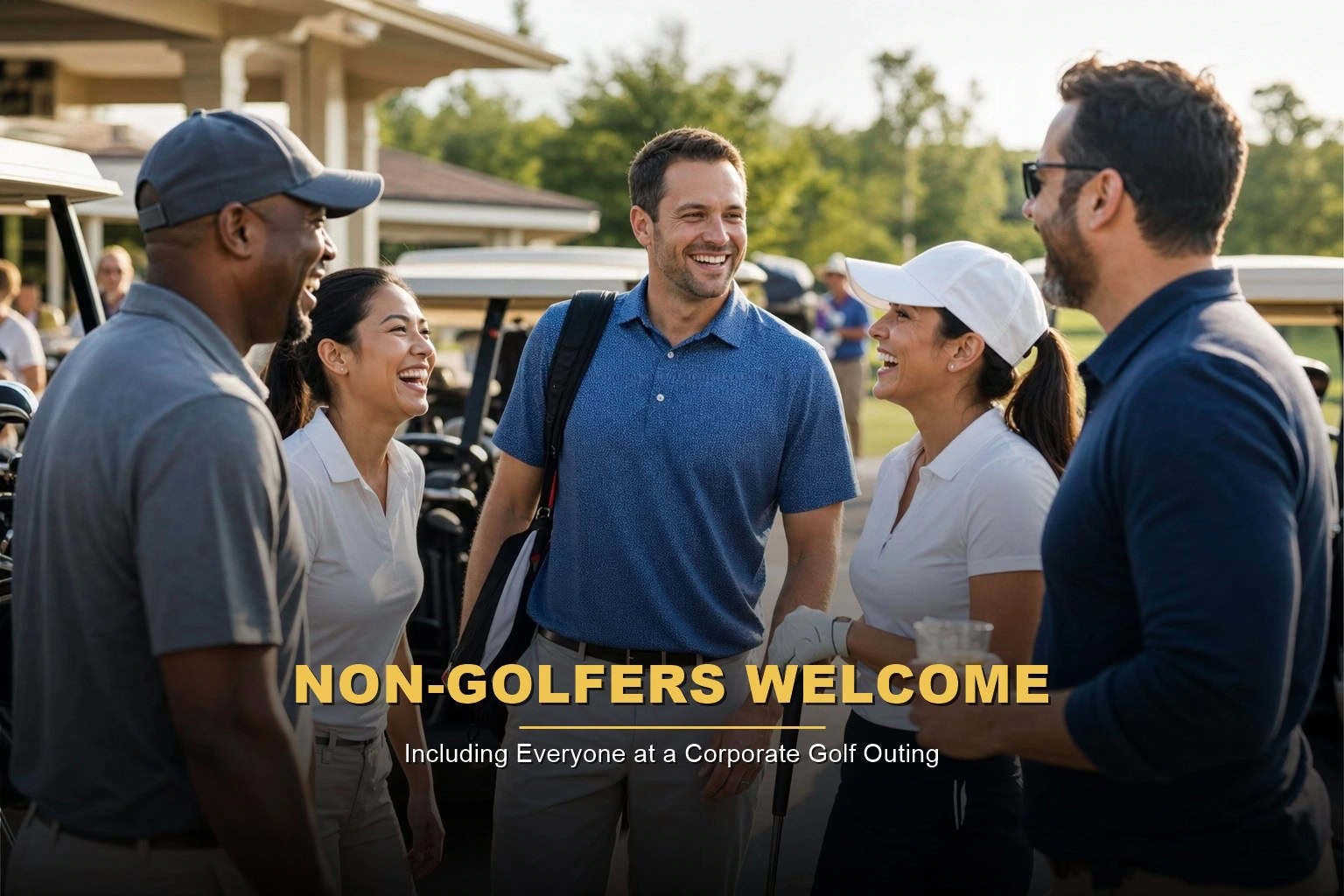 How to Include Non-Golfers and Beginners at a Corporate Golf Outing
