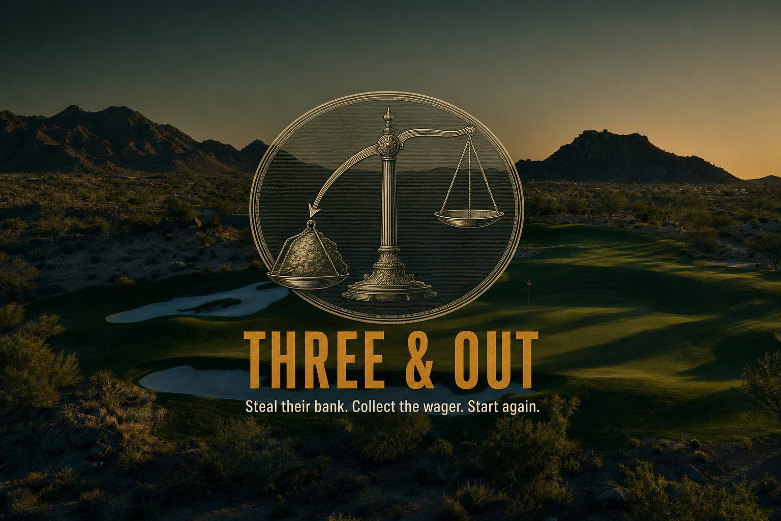 Three & Out: An Original 1v1 Golf Betting Game Where You Steal From Your Opponent